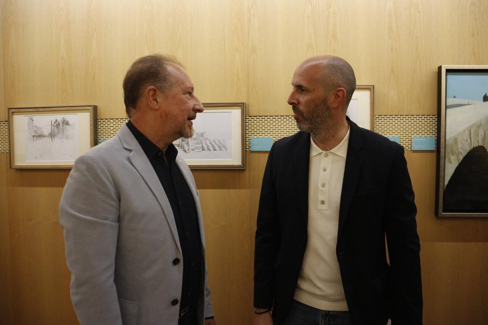 La exposición 'Dibujos preparatorios. Paisajes y Figuras' del Museo de Bellas Artes, en imágenes