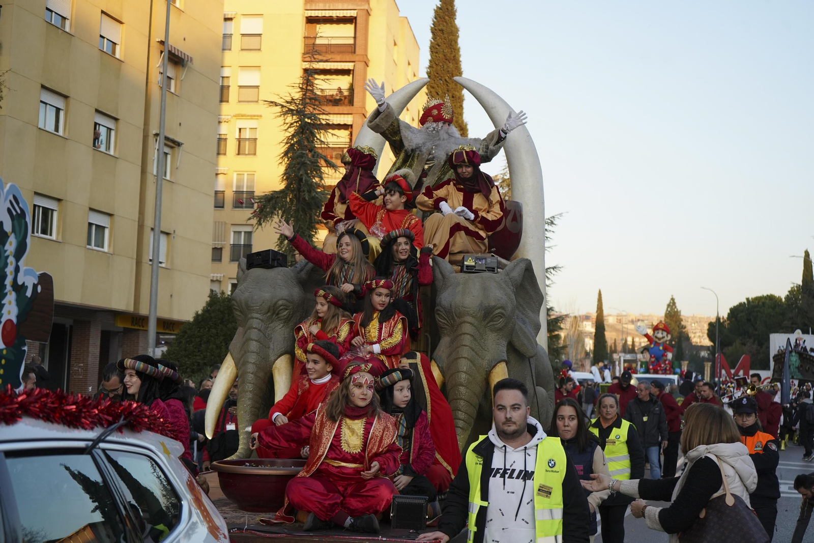 La cabalgata de los Reyes Magos de Granada, en imágenes