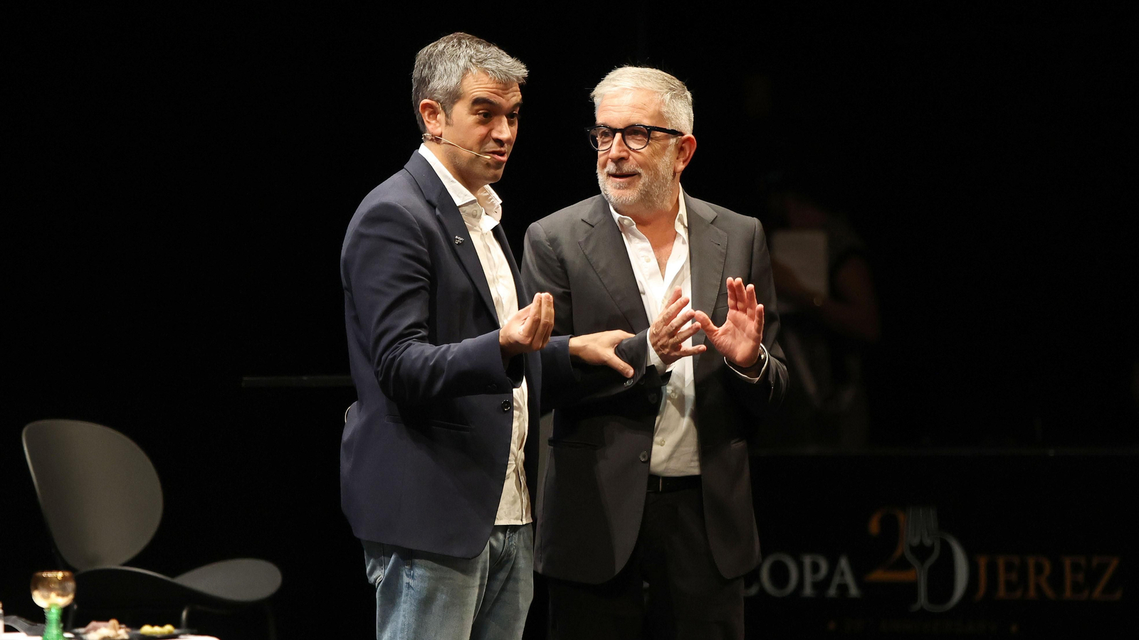 Ismael Jordi y Pitu Roca en Copa Jerez