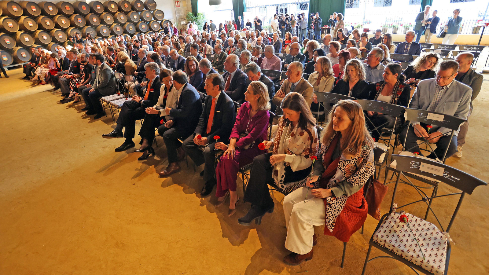Presentación del cartel de la Feria del Caballo de Jerez 2024 en Bodegas González Byass