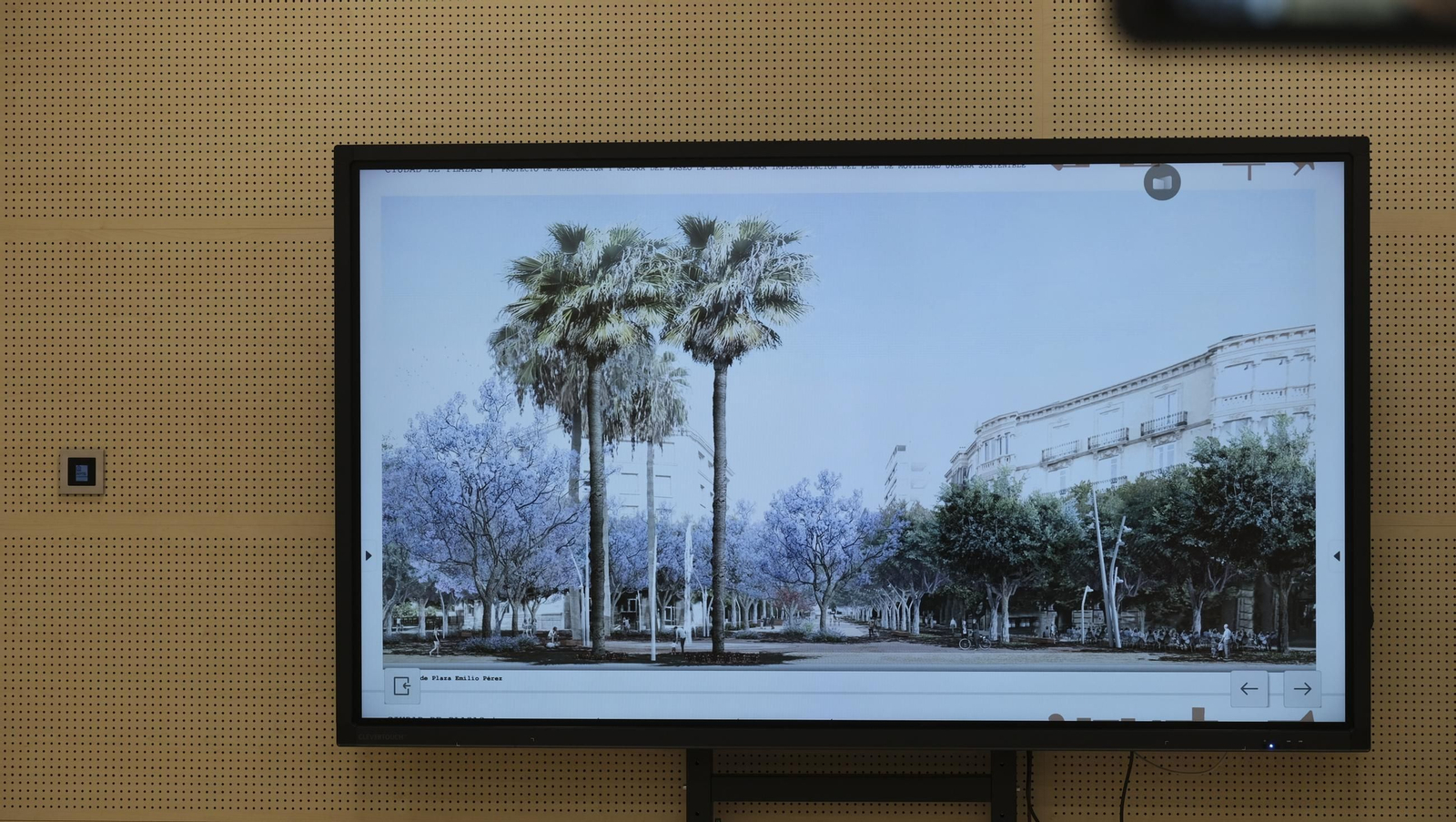 Presentada la peatonalización del Paseo de Almería, en imágenes