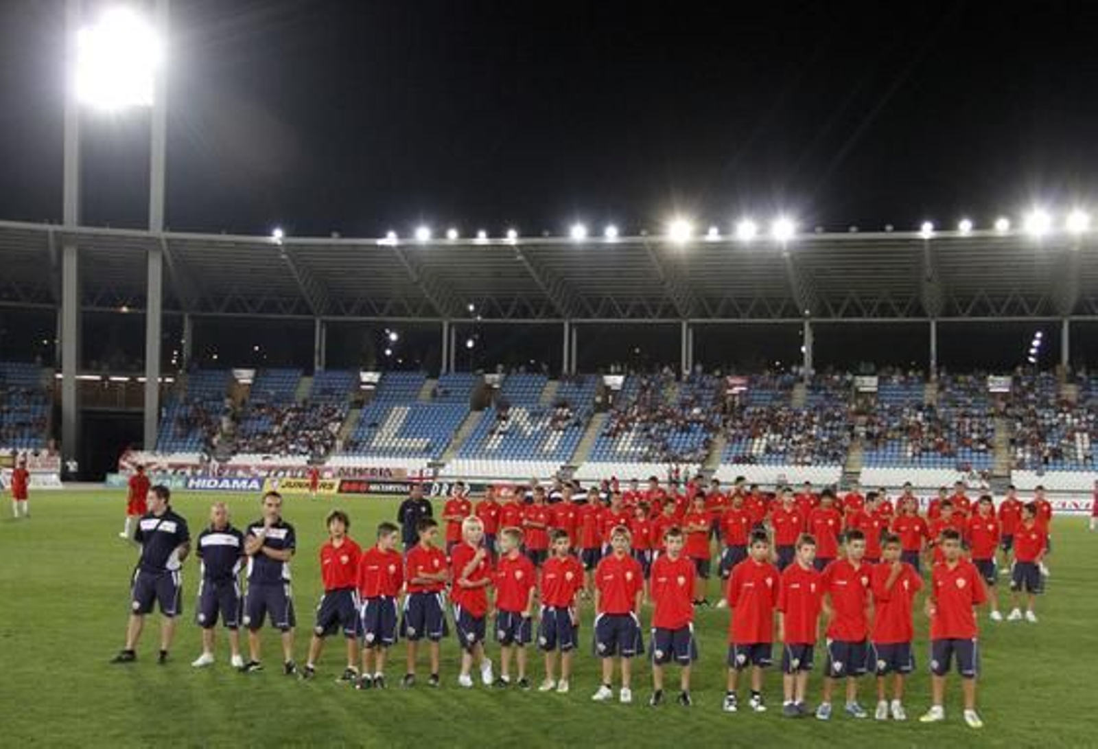 El UD Almería pasa de ronda en la Copa del Rey en un partido aburridísimo.

Foto: Ricardo García