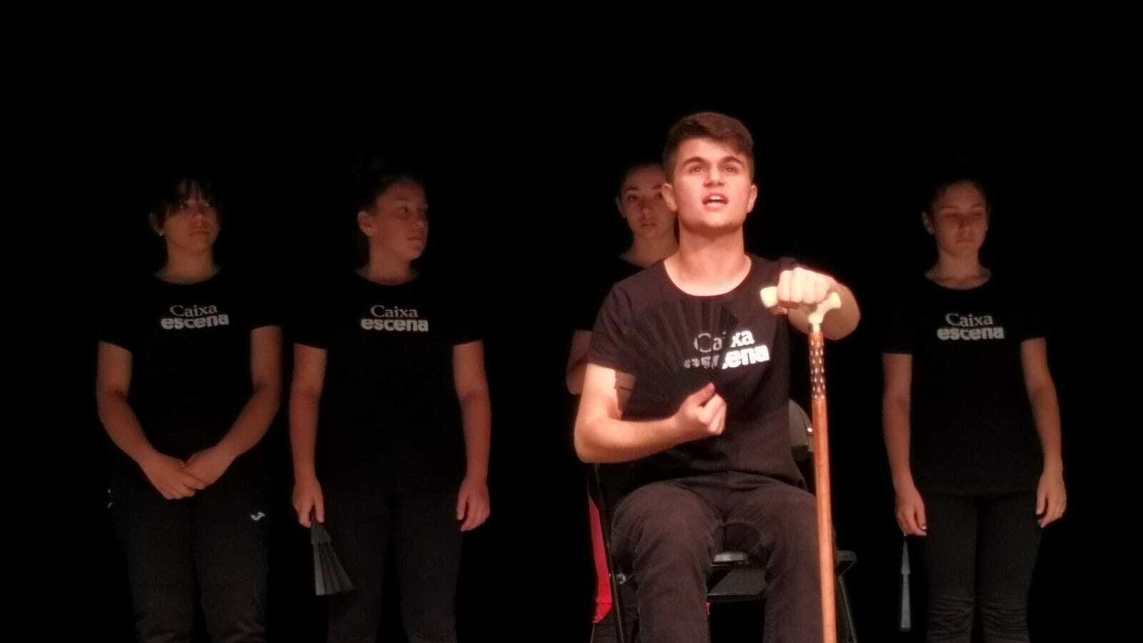 Varios de los alumnos que participaron en la iniciativa.