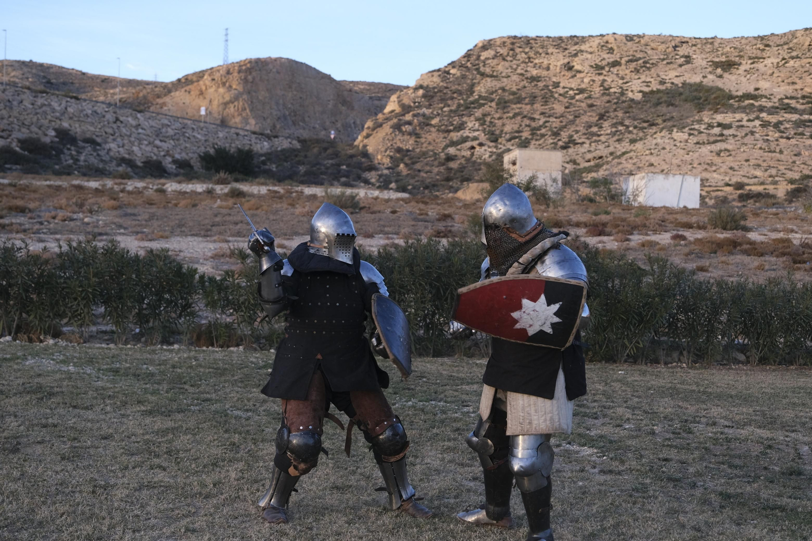 Fotogalería de los combates medievales en Almería