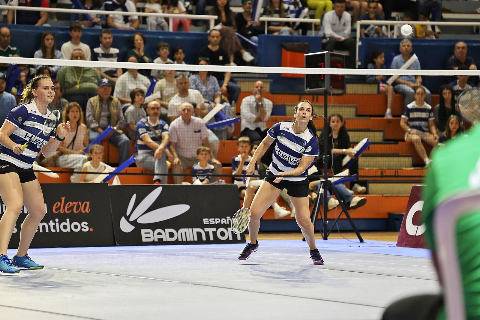 Imágenes de la final de liga de bádminton entre el IES La Orden y La RInconada