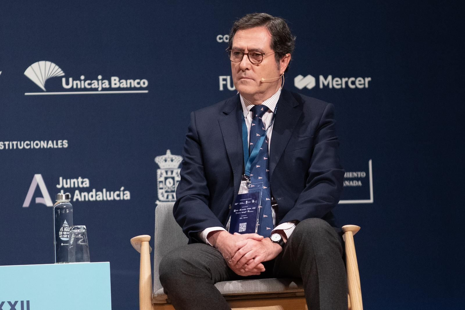 Garamendi, en Granada en la celebración del XXI Congreso de Directivos CEDE.