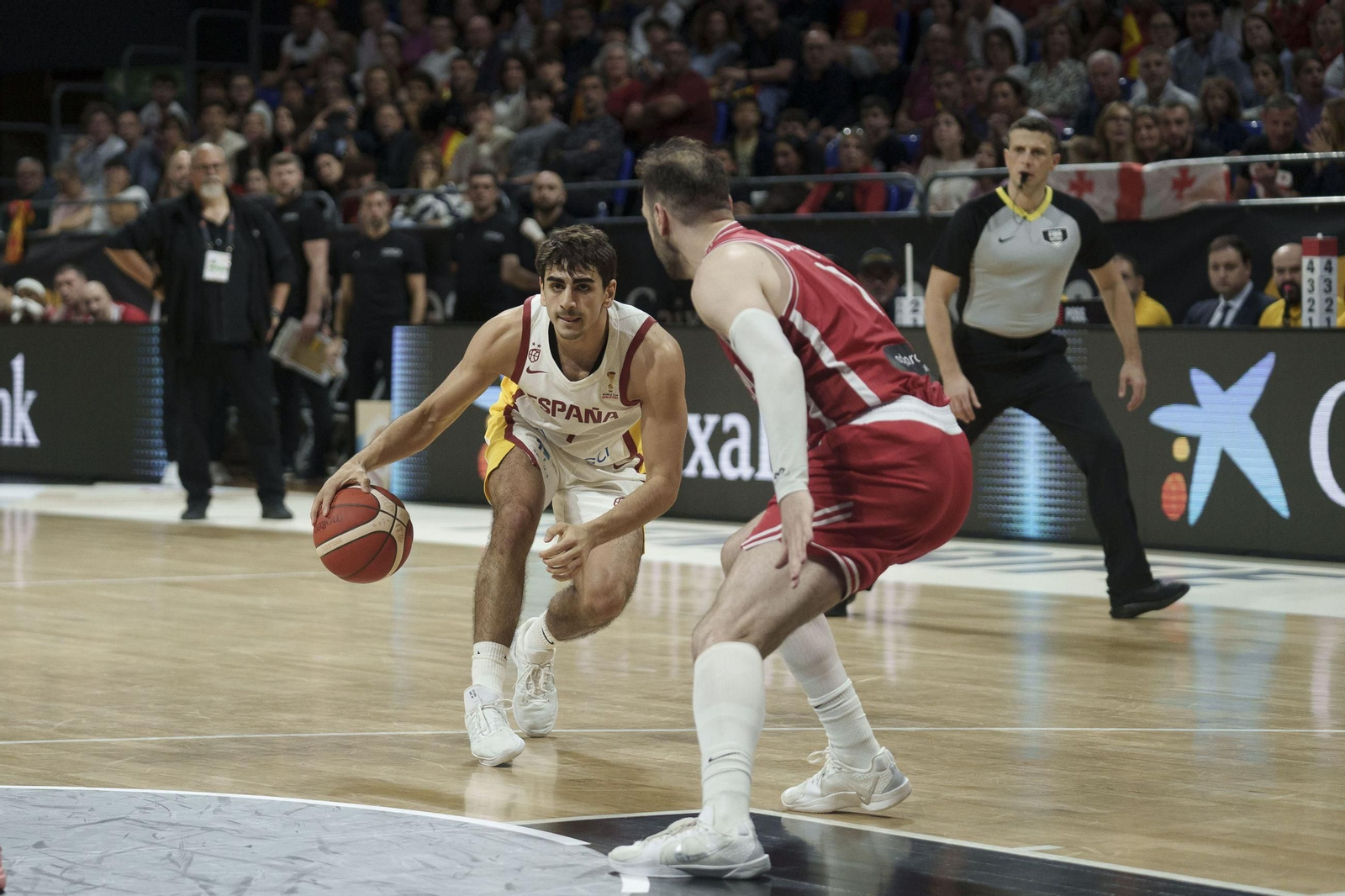 Las fotos del España-Georgia de baloncesto