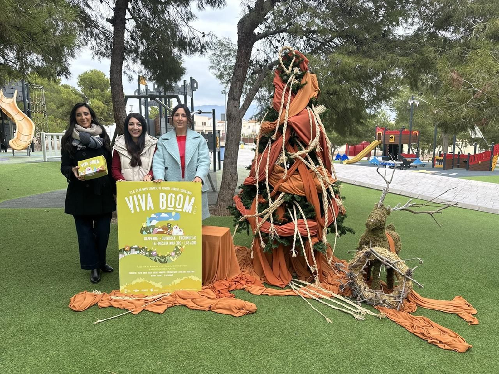 El Ayuntamiento de Huércal de Almería presenta 'Viva Boom Fest'.