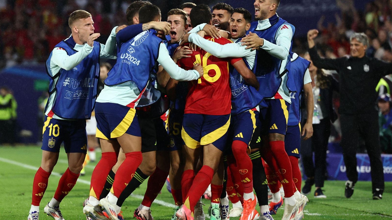 Las mejores fotos de la goleada de España a Georgia