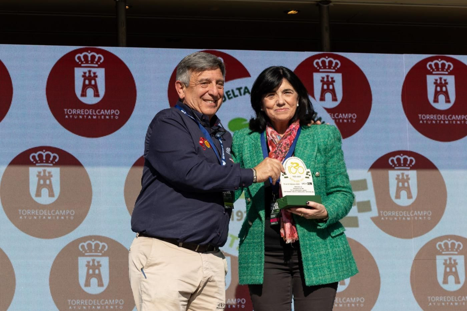 En imágenes: Torredelcampo disfruta de la meta de la Vuelta de Andalucía