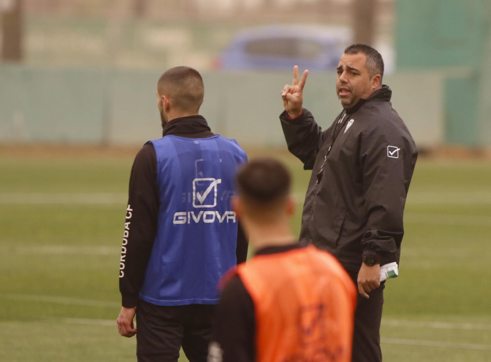 German Crespo durante uno de los entrenamientos de la semana. German Crespo durante uno de los entrenamientos de la semana.