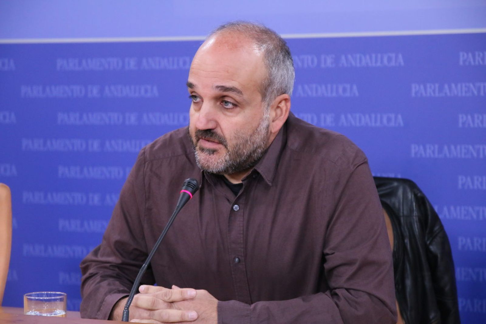 El parlamentario de Podemos Jesús de Manuel.