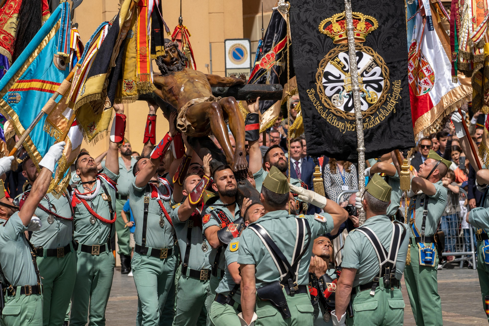 Las fotos de la Legión en la Semana Santa de Málaga 2023 Las fotos de la Legión en la Semana Santa de Málaga 2023