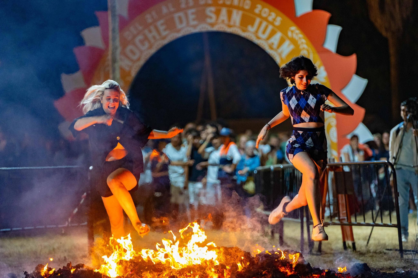 Noche de San Juan en La Casería: las imágenes