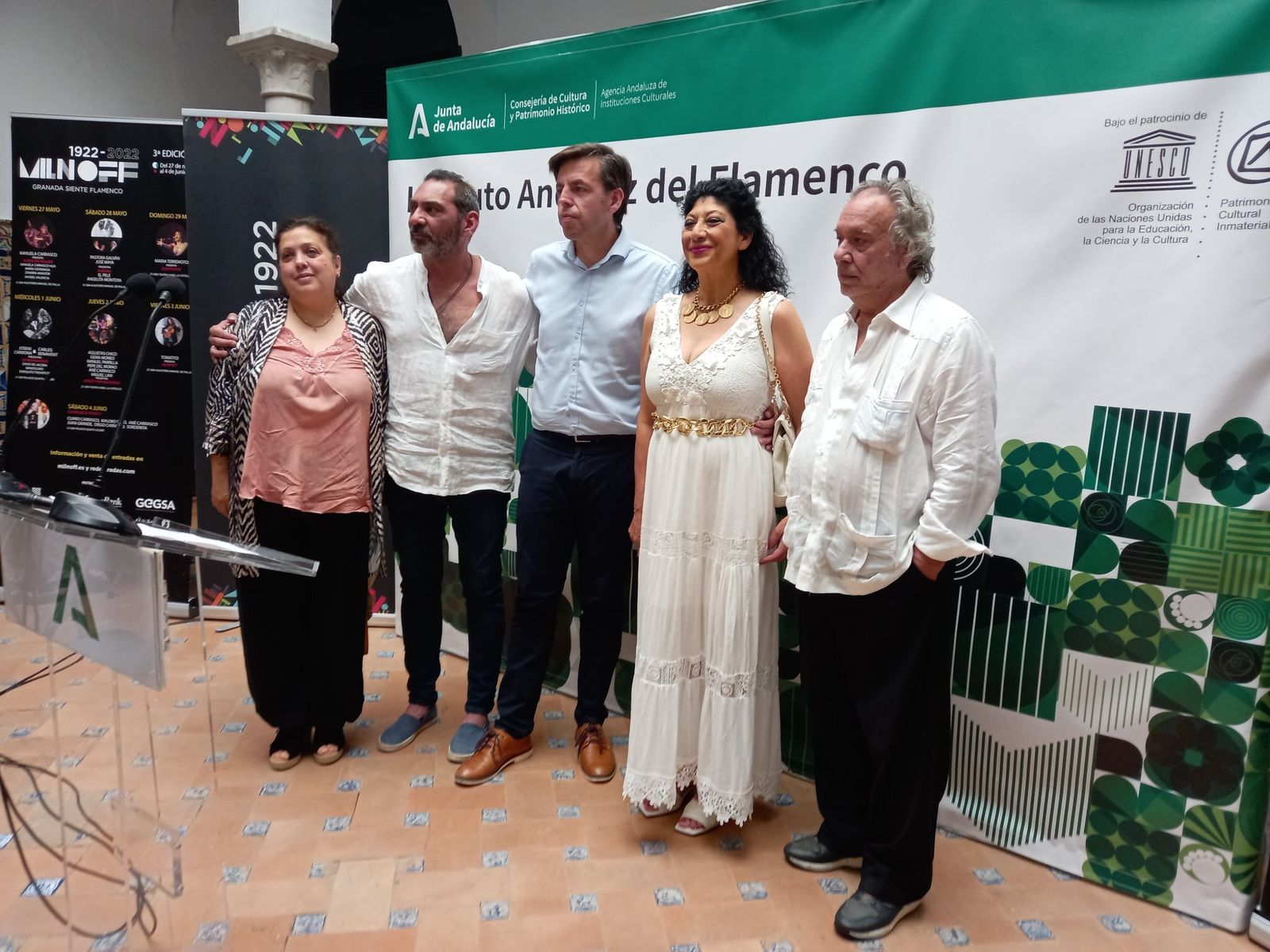 Imagen de la presentación en el Instituto Andaluz de Flamenco
