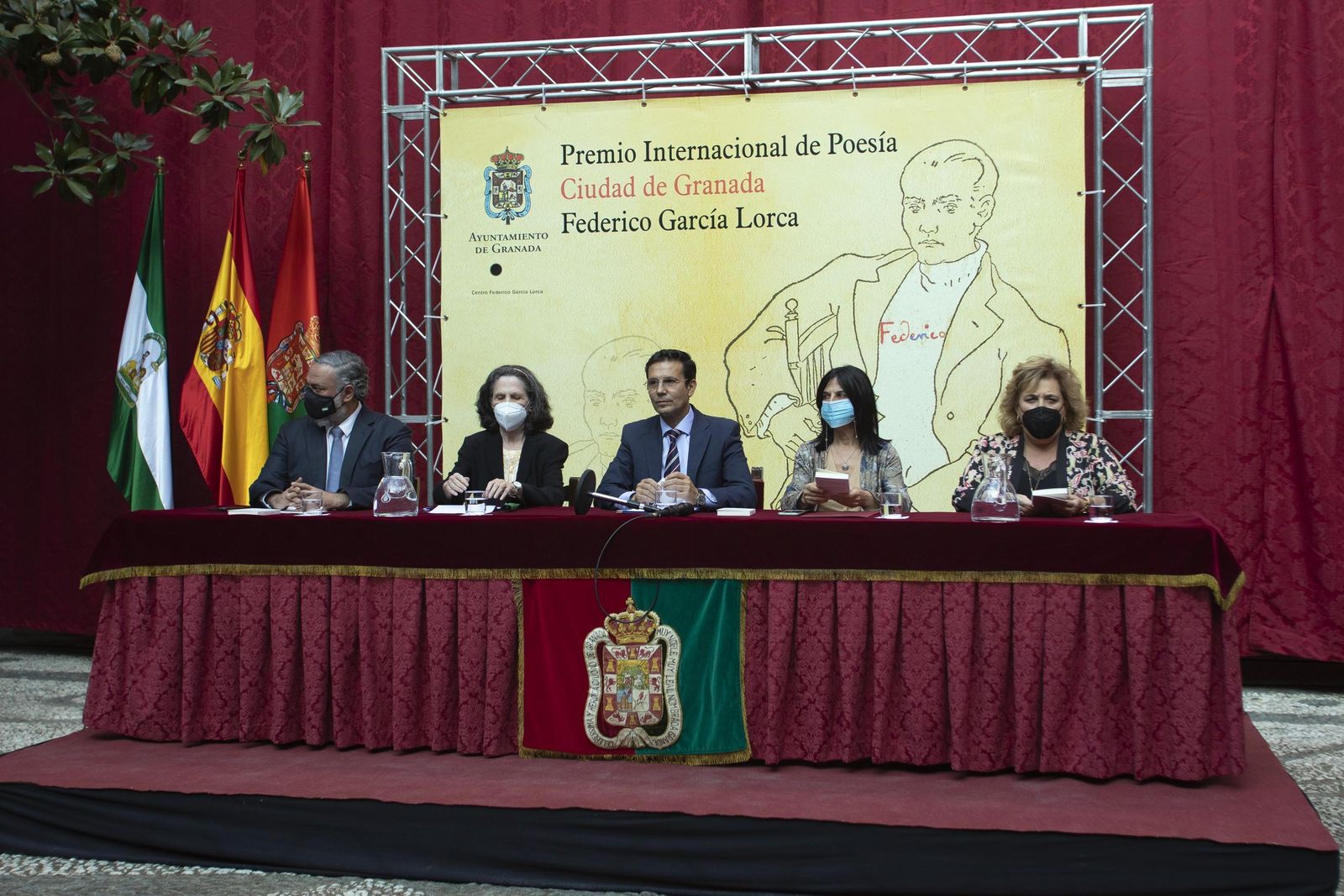 La entrega del Premio Lorca de Poesía a Yolanda Pantín, en imágenes