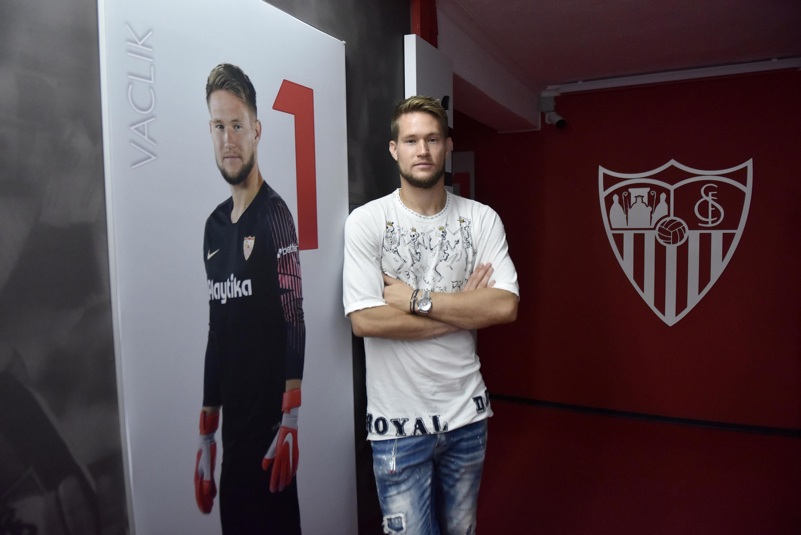 Las imágenes de la entrevista a Vaclik