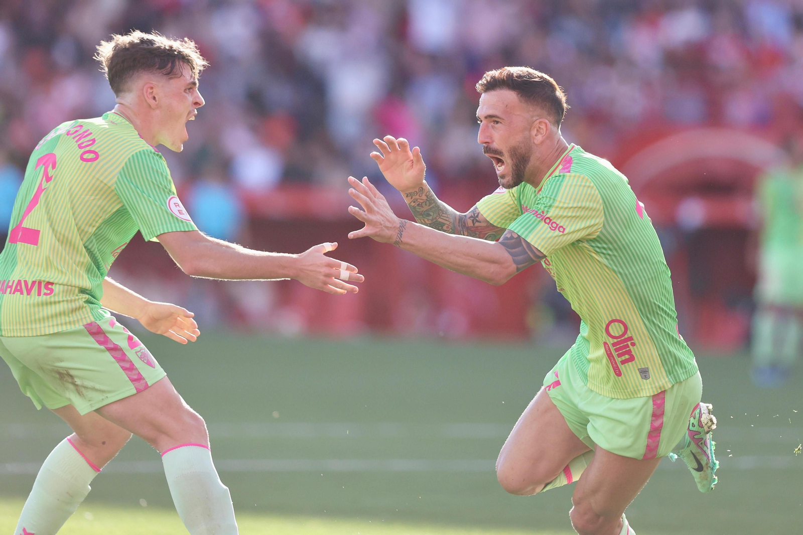 Las fotos del Recreativo Granada - Málaga CF