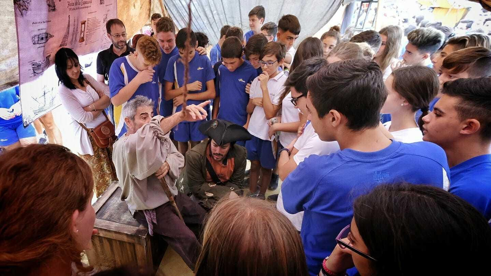 La fiesta de celebración del V Centenario