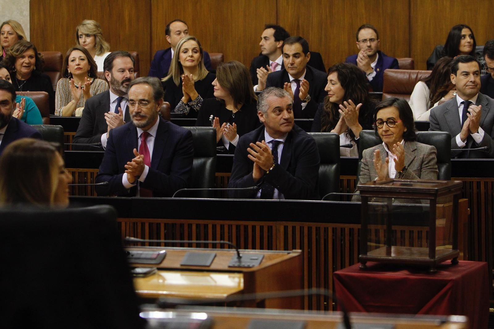 Las imágenes de la sesión constitutiva del Parlamento de Andalucía