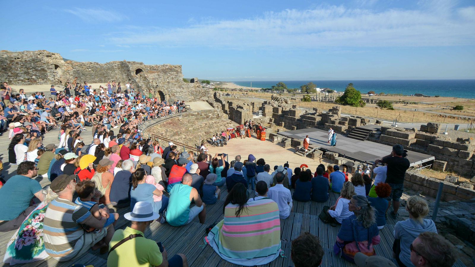 I Jornadas de recreacion historicas  Baelo Romanorum, la Baelo de los romanos.