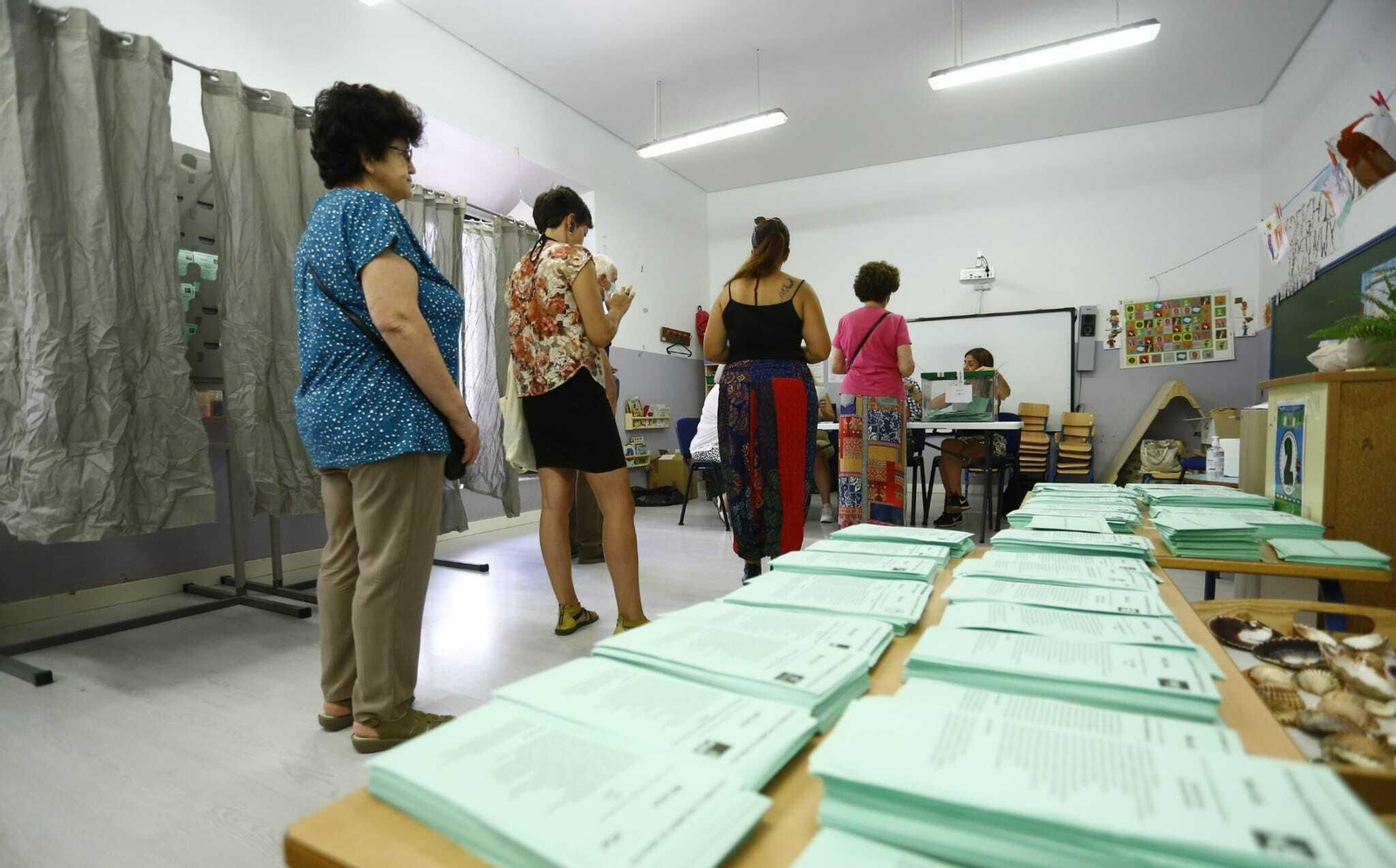 Las fotos de la jornada electoral del 19J en Málaga