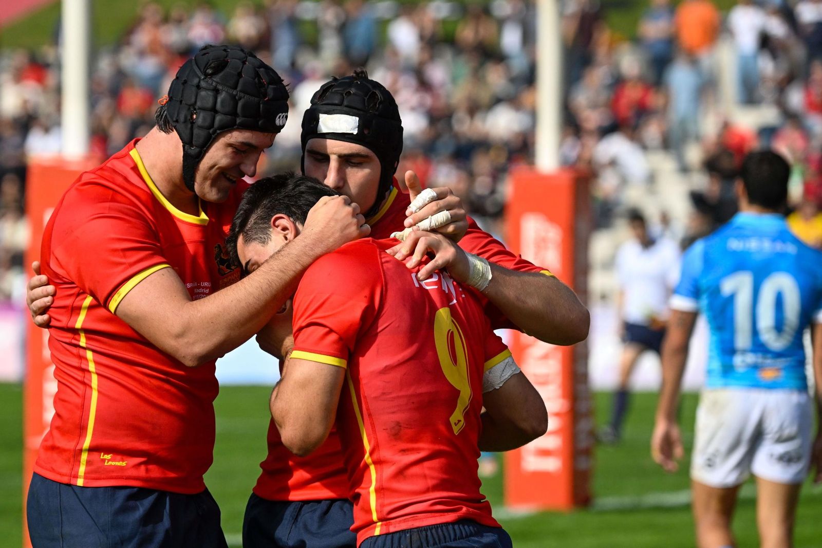 Rugby: España gana a Uruguay con el malagueño Alberto Carmona como titular