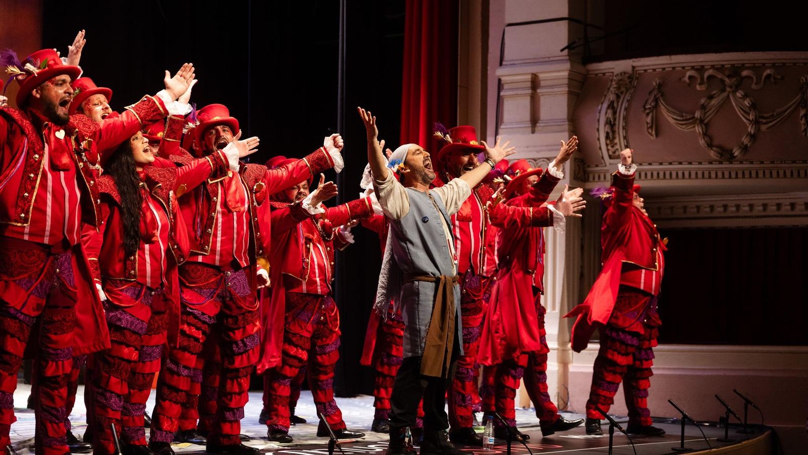 Comparsa 'Los enamoraos'