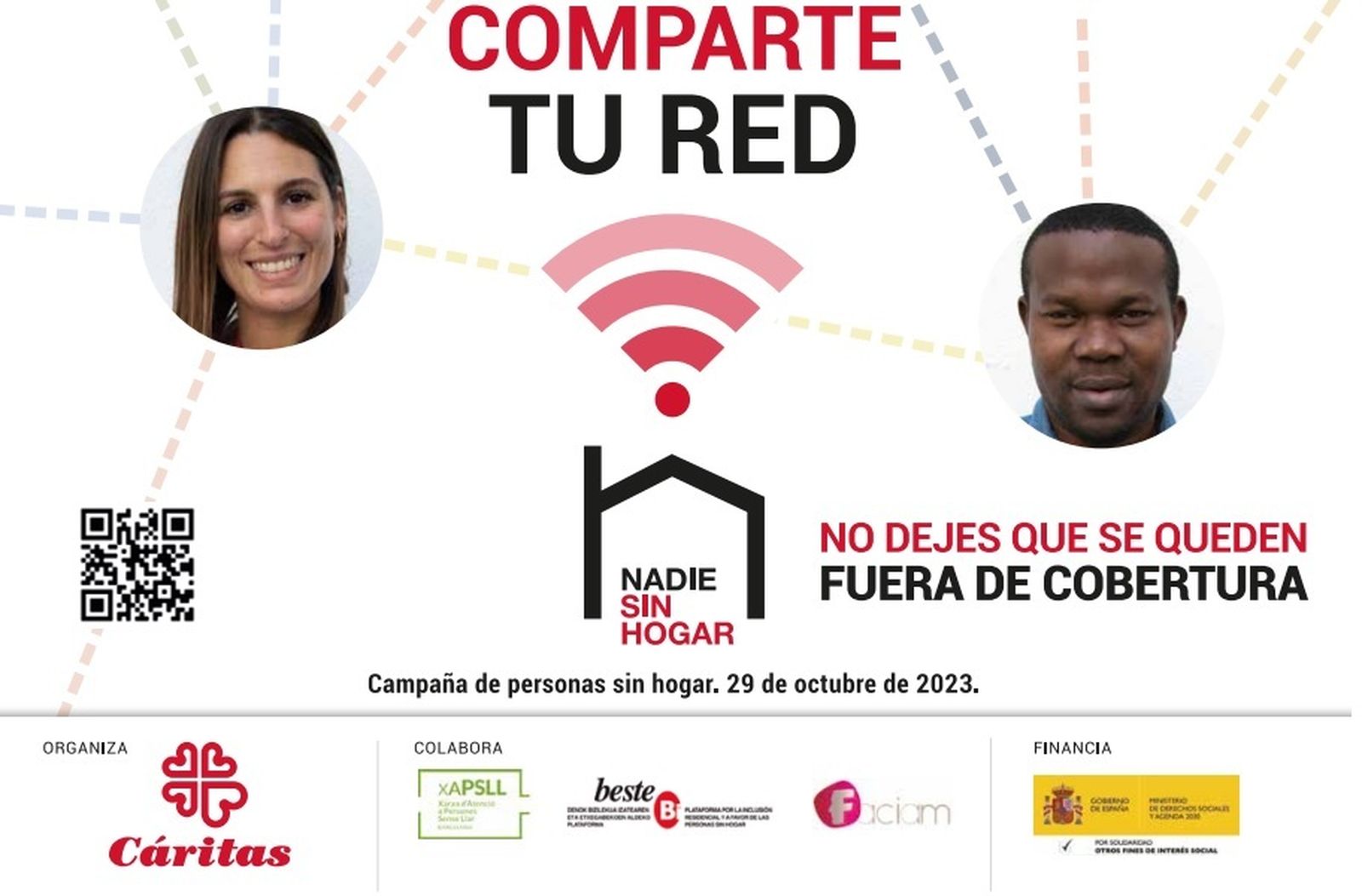Cáritas compartirá su campaña "Nadie Sin Hogar" con los almerienses el 26 de octubre