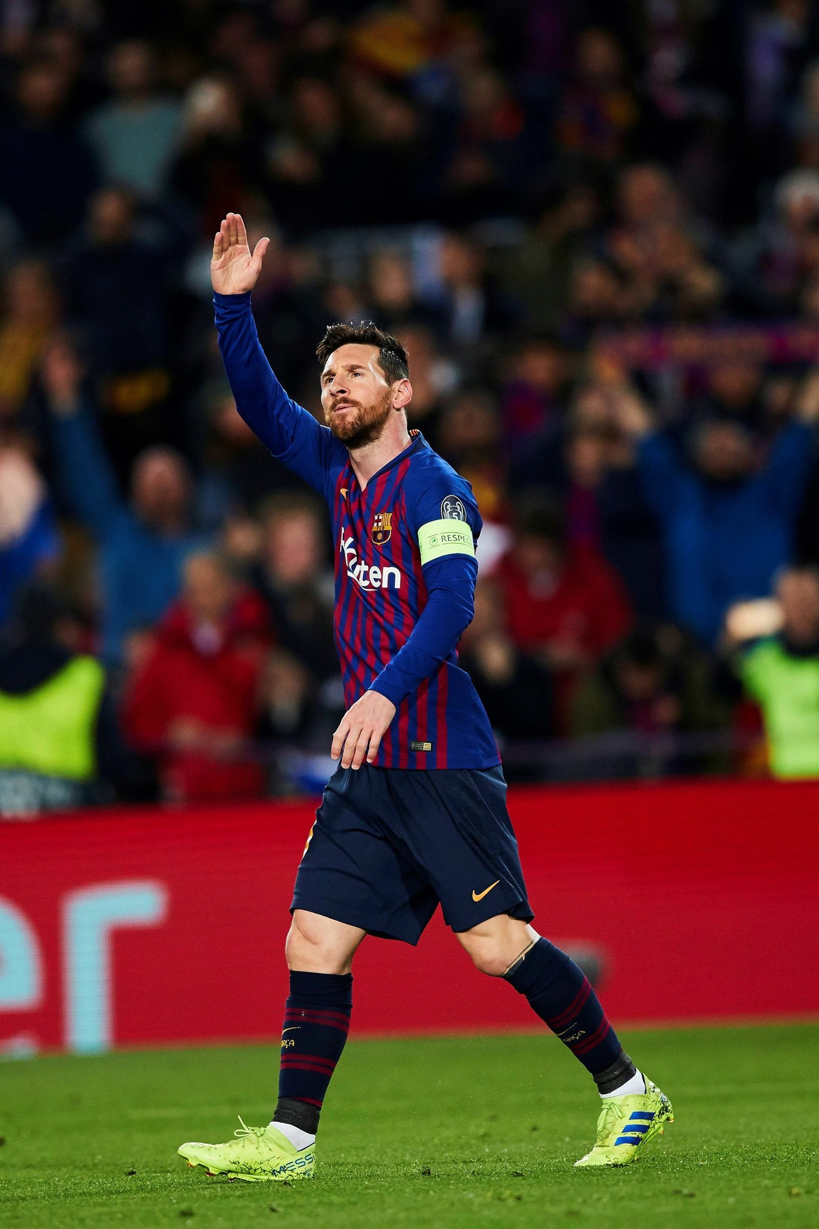 Las imágenes del Barcelona-Olympique de Lyon de Champions