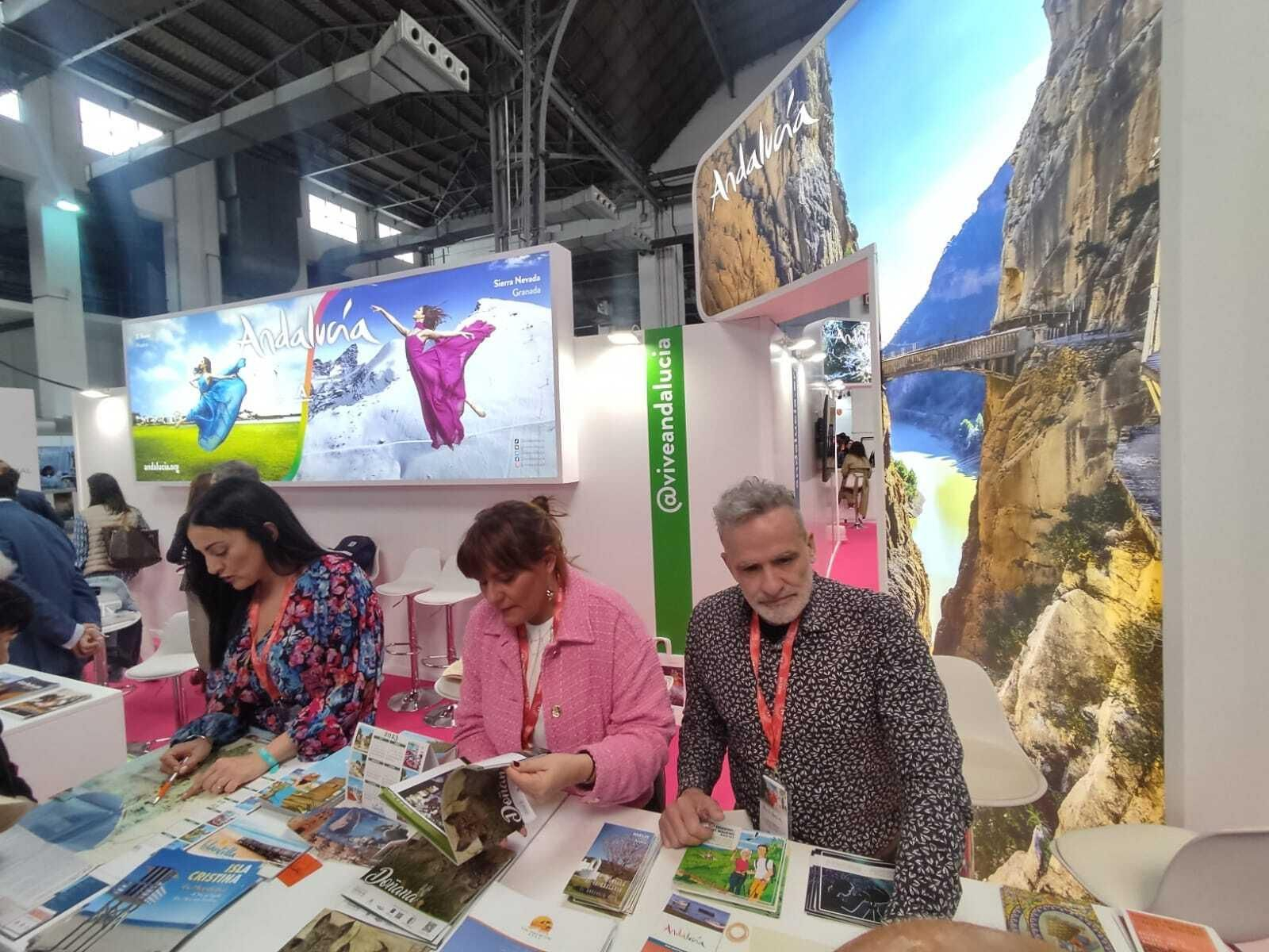 El stand de Huelva en la Feria B-Travel.