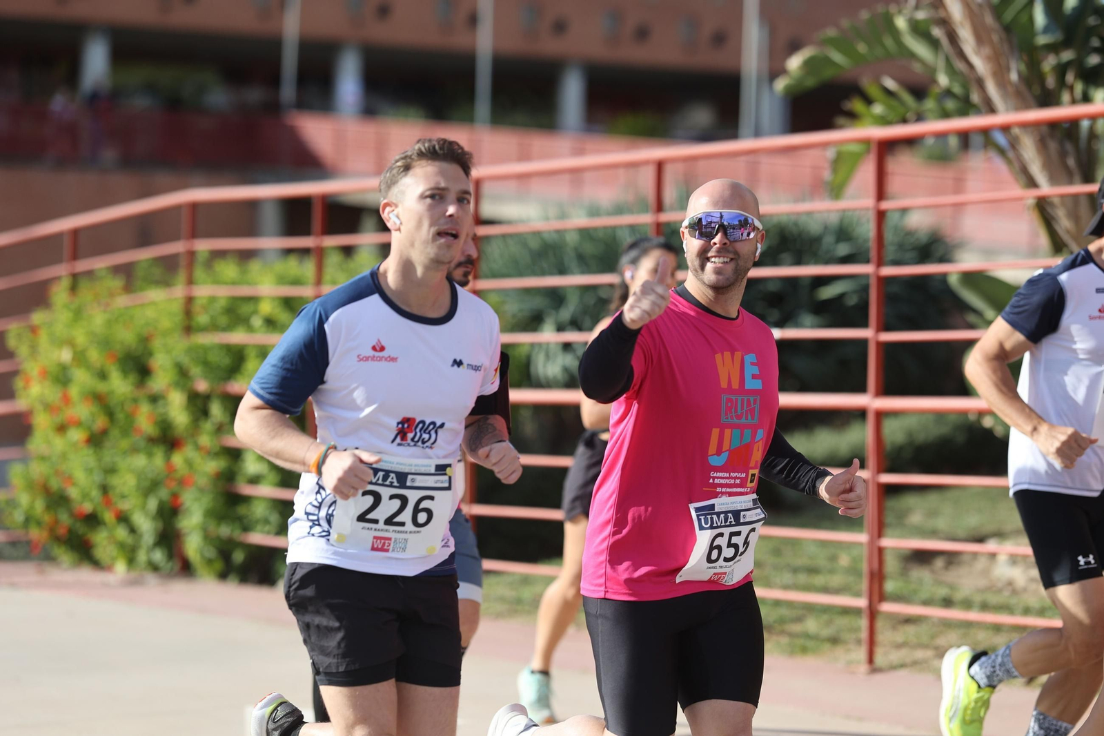 La carrera solidaria We Run de la UMA, en fotos