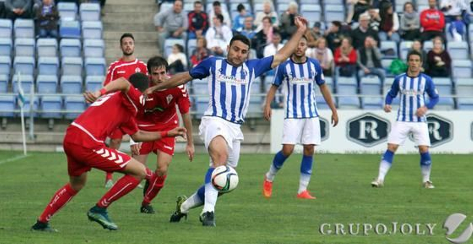 Las imágenes del Recre-Murcia