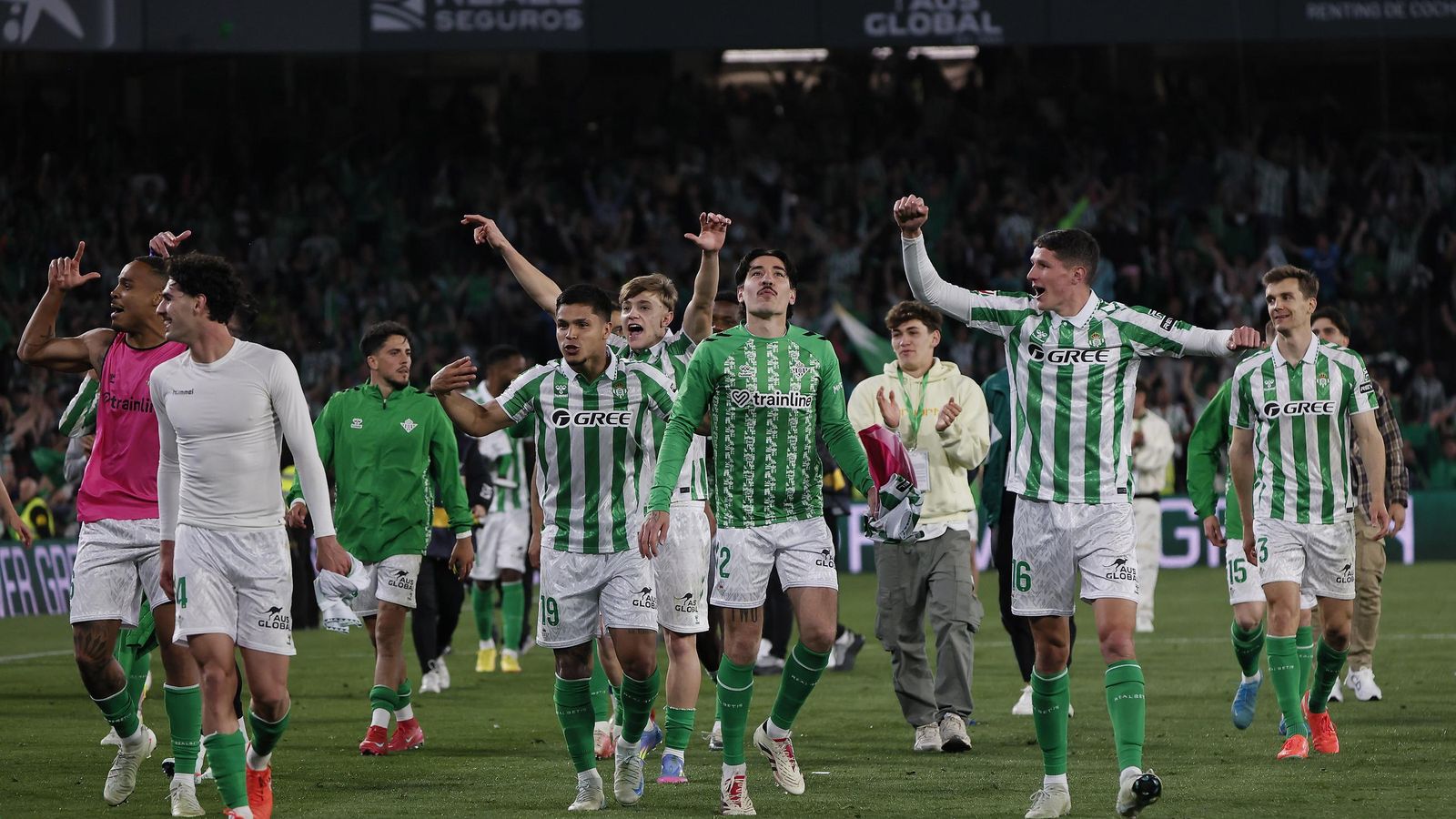 Las imágenes del Betis - Sevilla