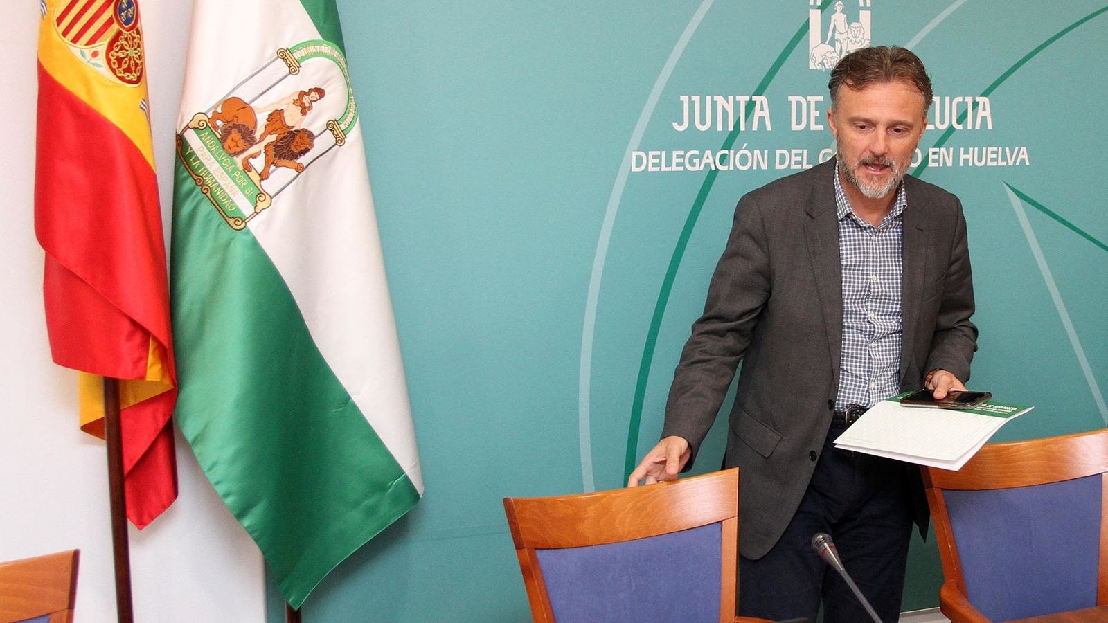 El consejero de Medio Ambiente, José Fiscal