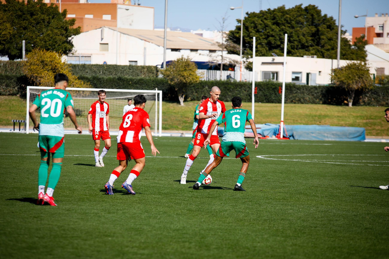 Las imágenes de Segunda RFEF entre Almeria B y recreativo de Granada