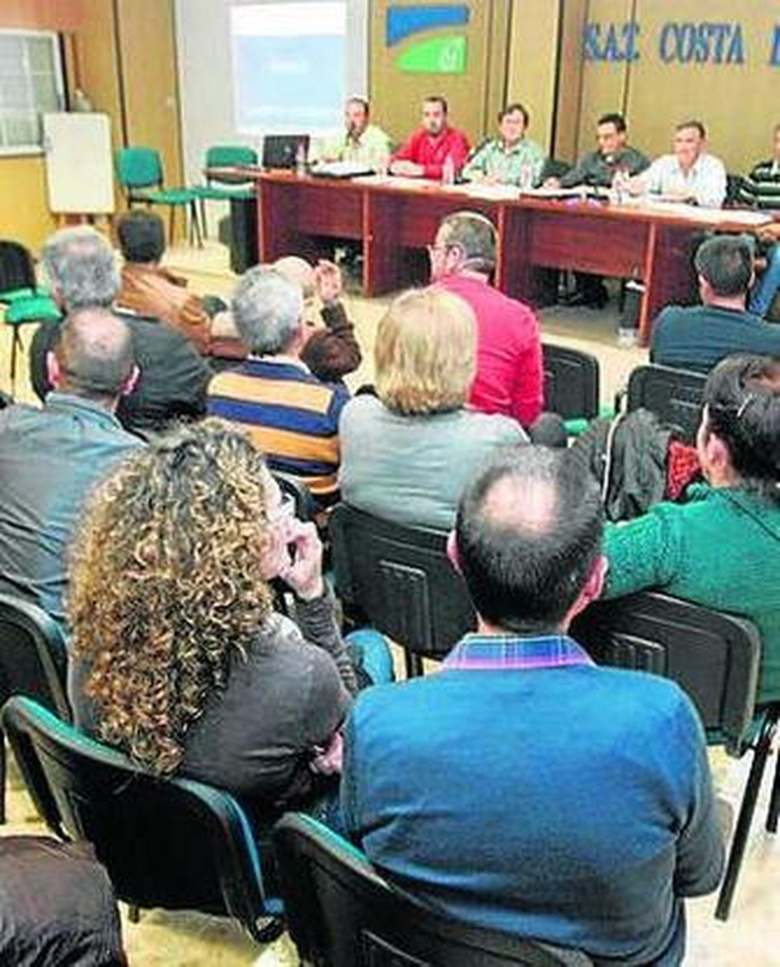 Asamblea del pasado febrero.