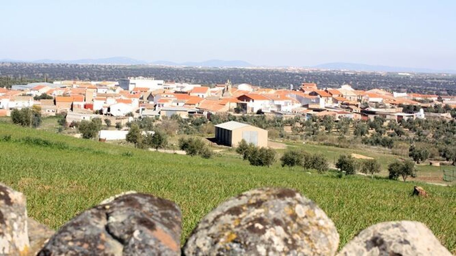 Panorámica de Fuente La Lancha, el municipio más pequeño de la provincia.