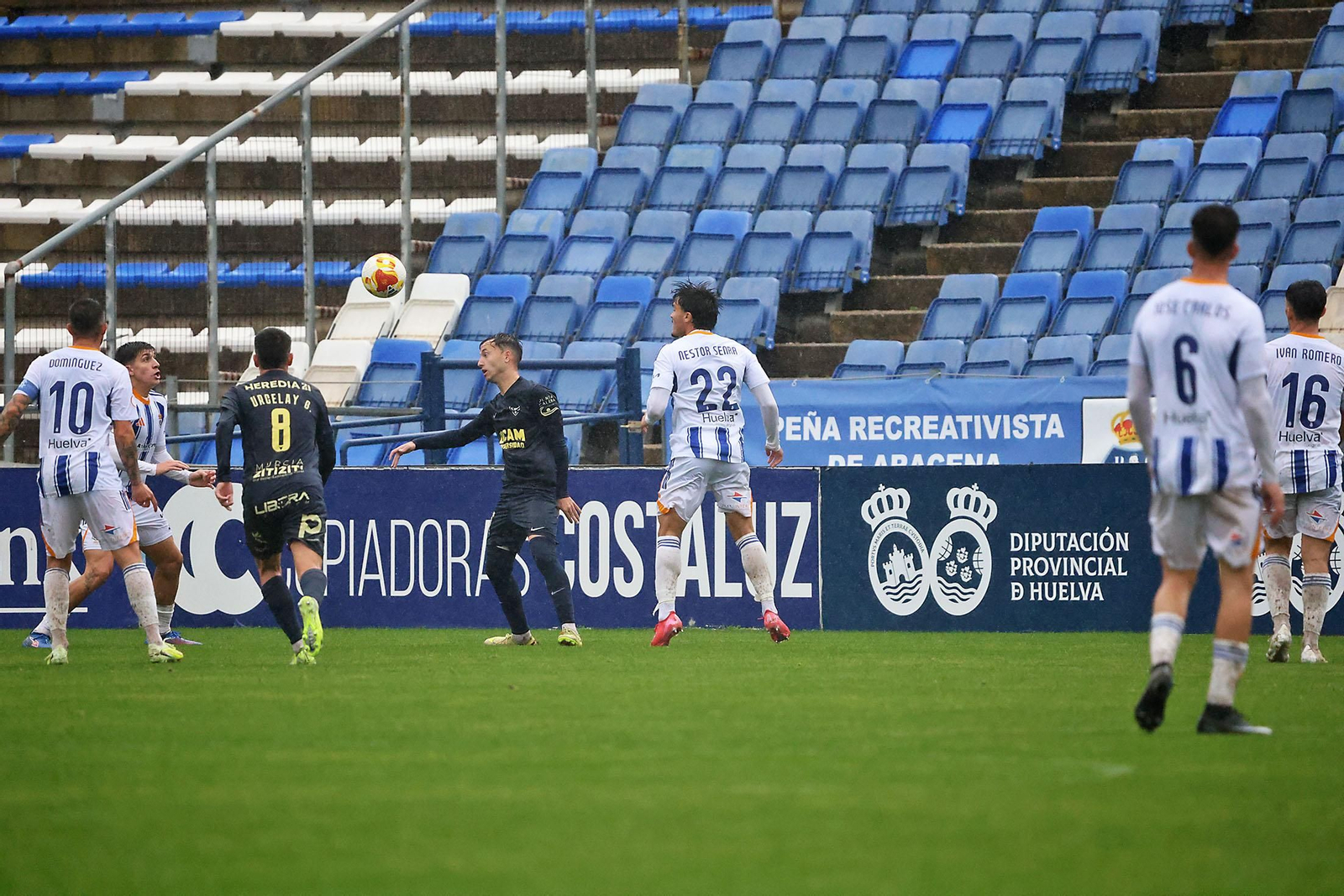 Las imágenes del Recreativo de Huelva vs UCAM Murcia