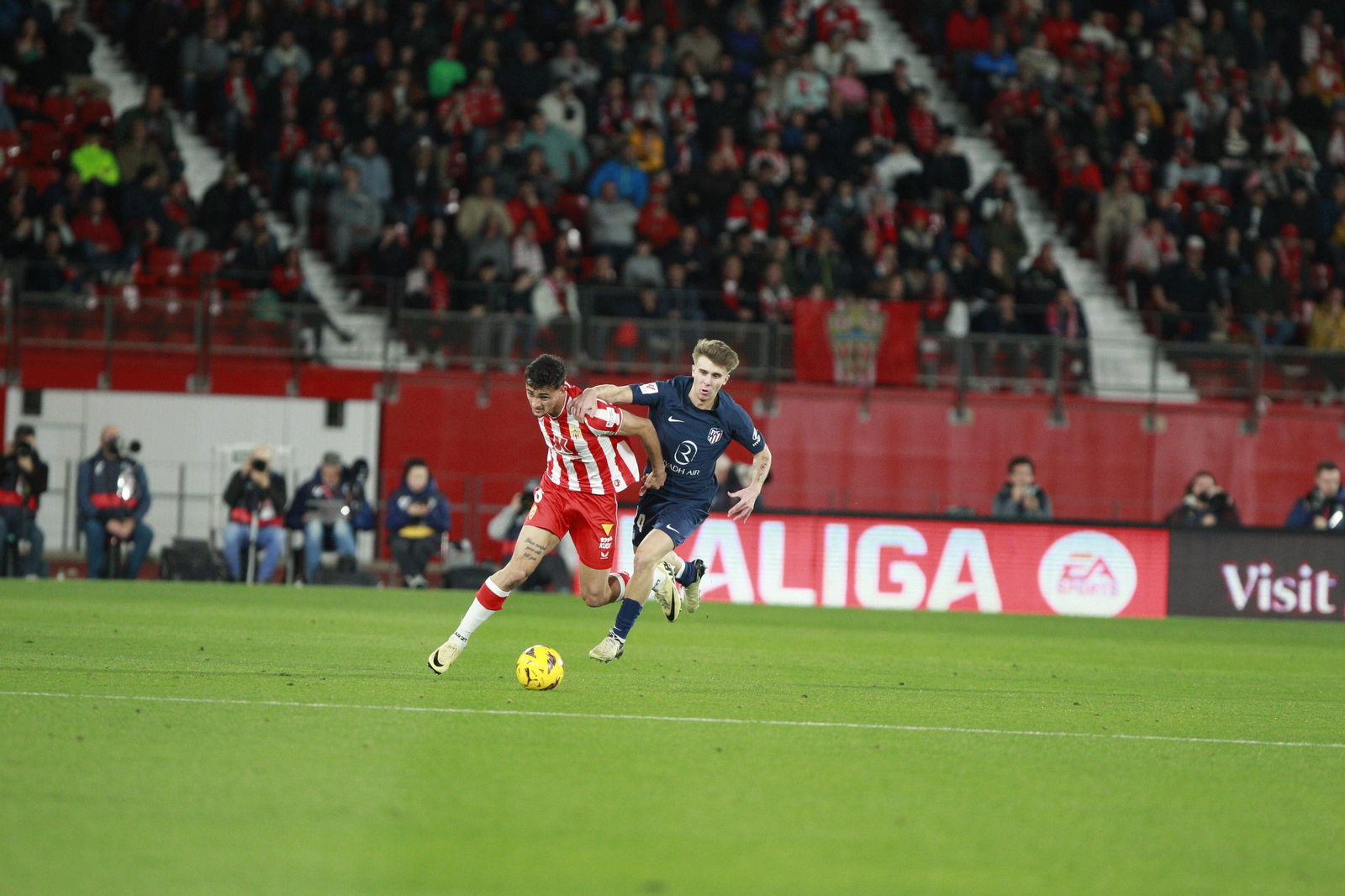 Las mejores imágenes del partido U.D. Almería-Atlético de Madrid