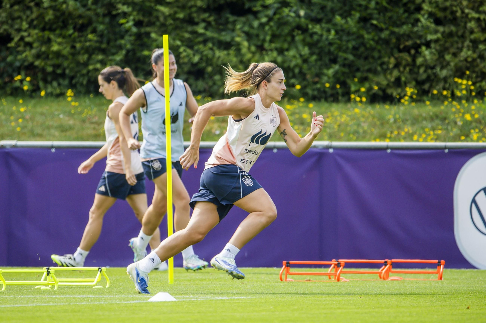 Las fotos de la selección española en la Eurocopa femenina de Suiza