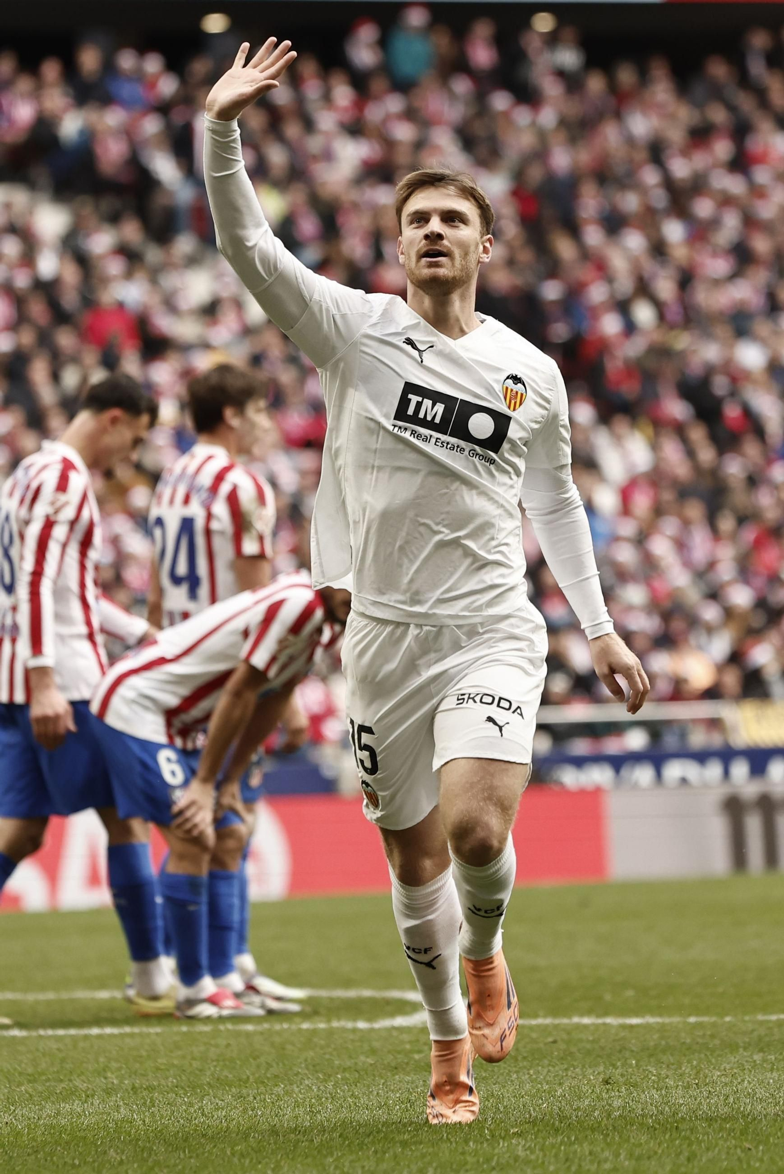 Las fotos del Atlético de Madrid -Valencia