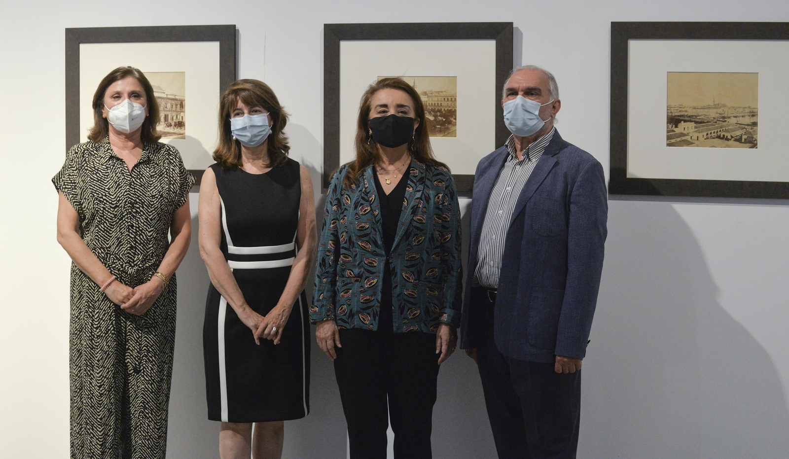 Inauguración de la exposición de Luis Masson, en el Bellas Artes de Sevilla