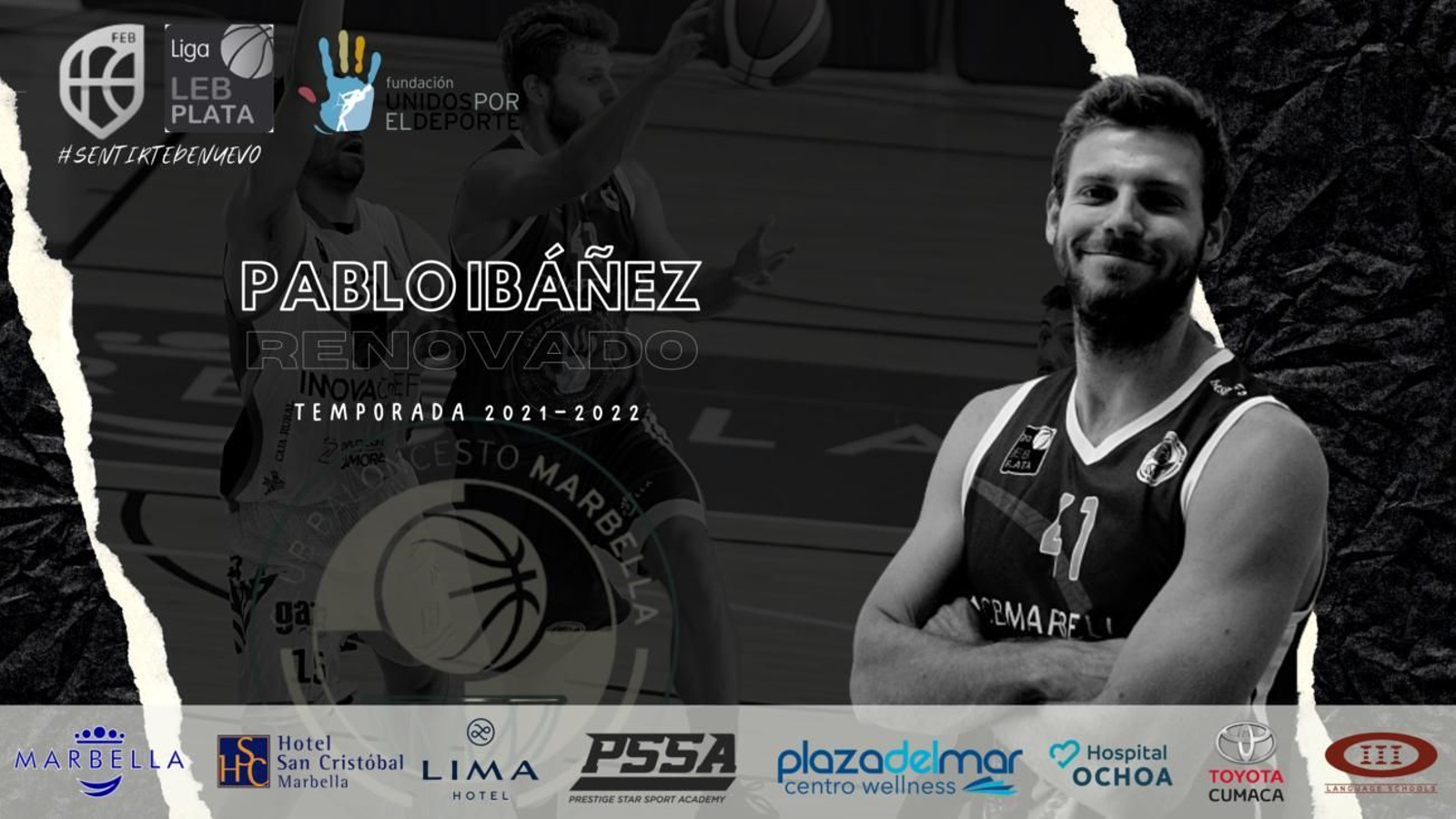 Pablo Ibáñez, otro que permanece en el equipo marbellí. Pablo Ibáñez, otro que permanece en el equipo marbellí.