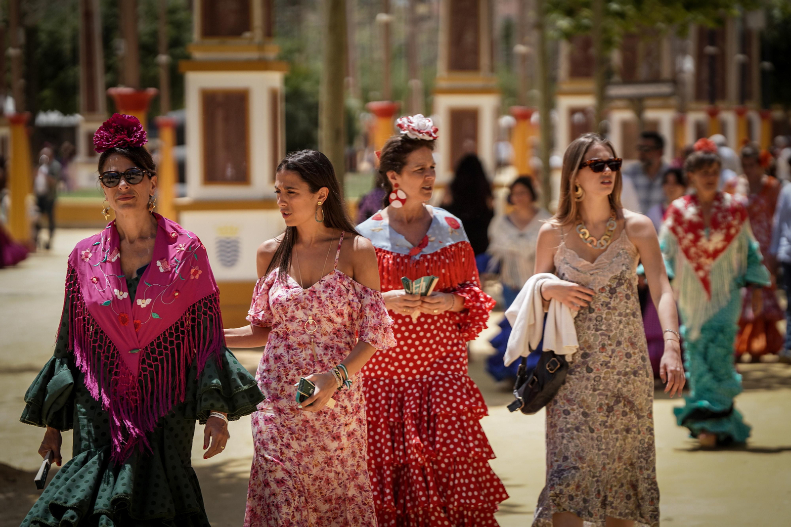 Búscate las fotos  del lunes en la Feria de Jerez 2024