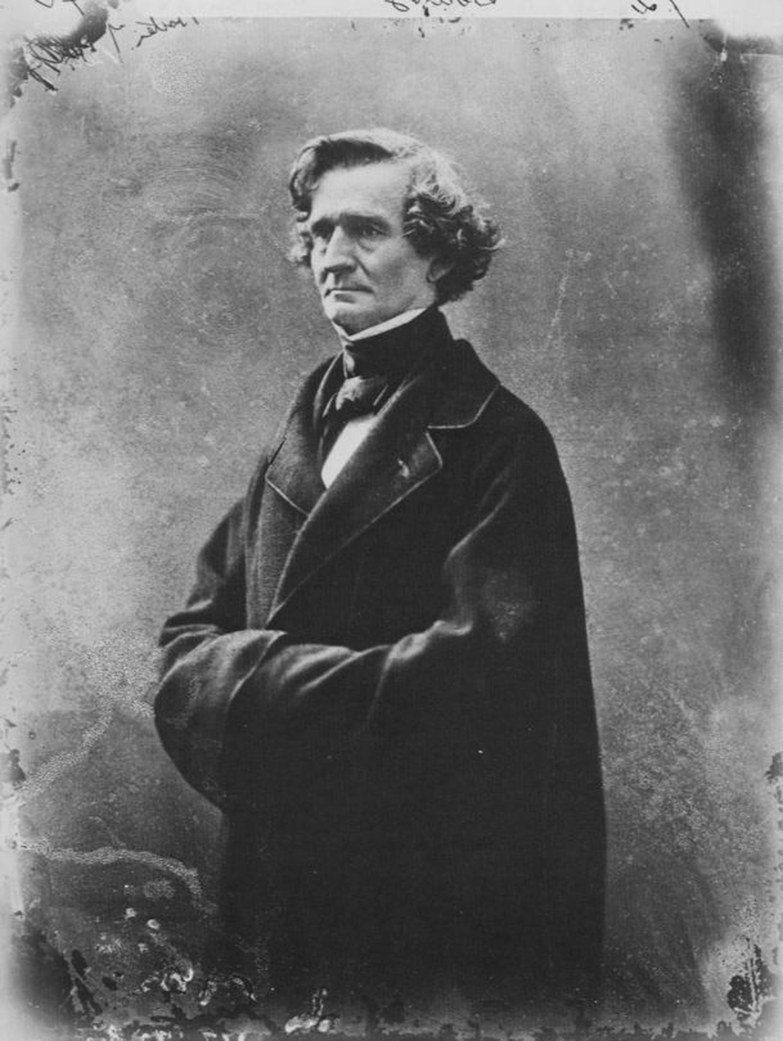 Berlioz fotografiado por Nadar