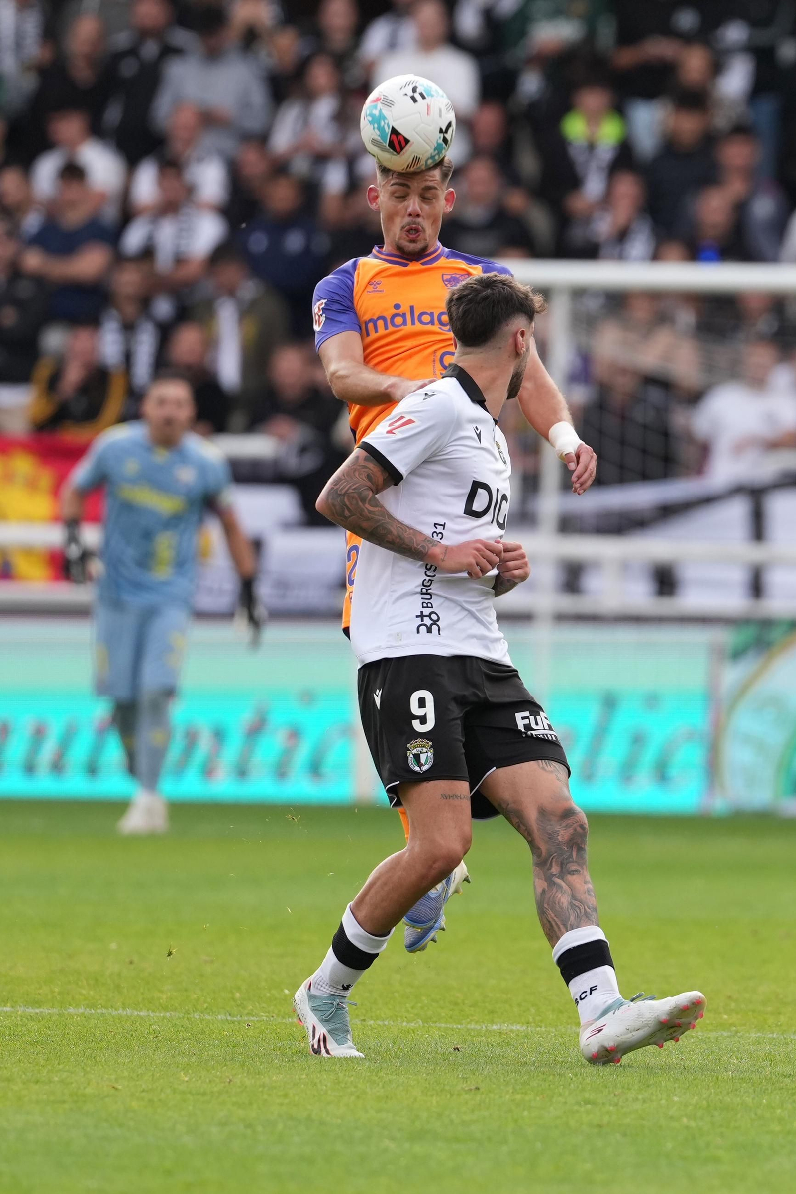 Las fotos del Burgos-Málaga CF