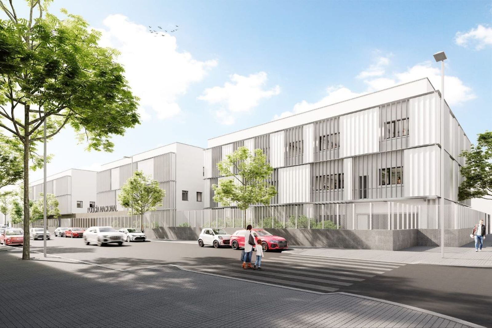 Comienzo de la construcción de la nueva comisaría de Policía Nacional de Córdoba, en imágenes