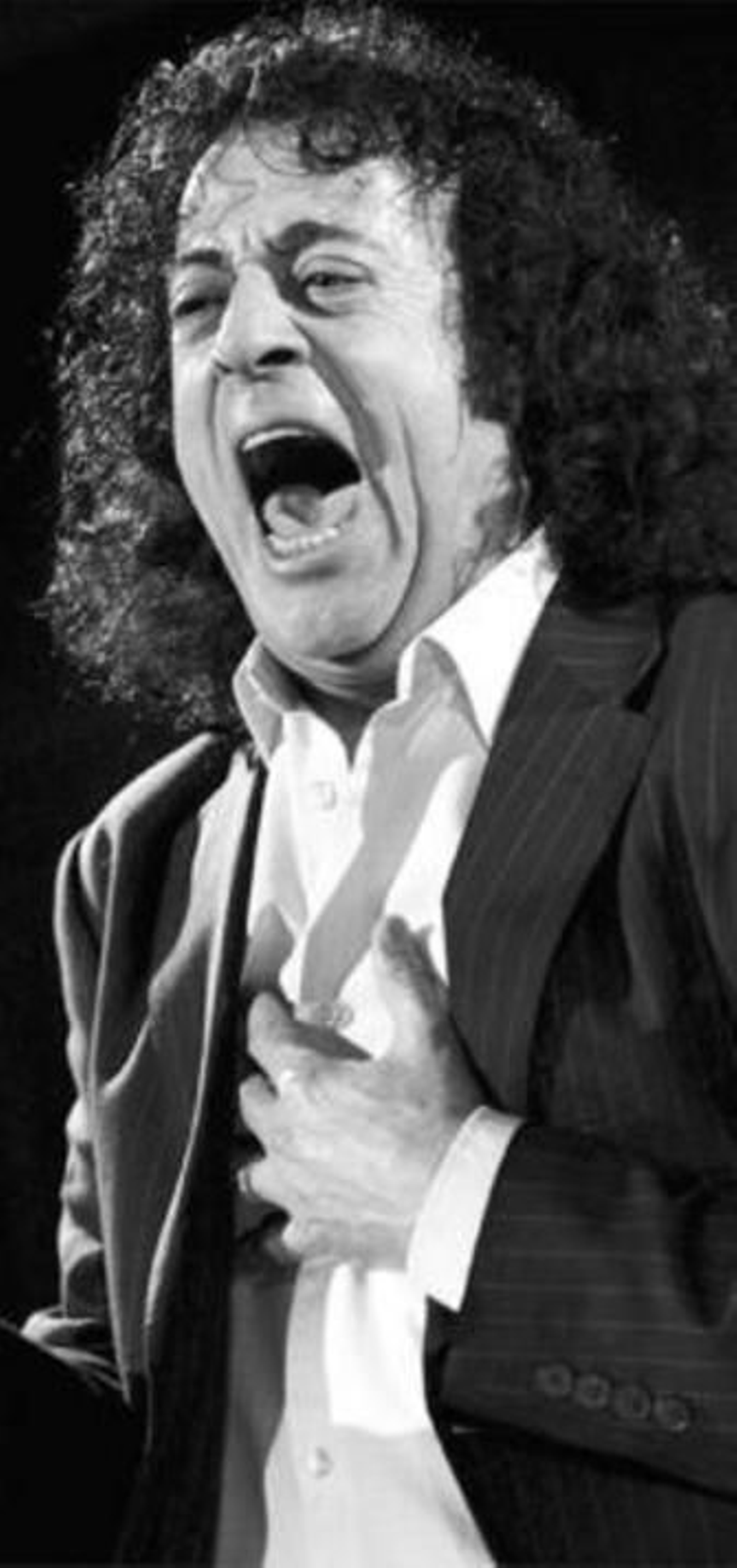 Canela de San Roque, en un concierto.