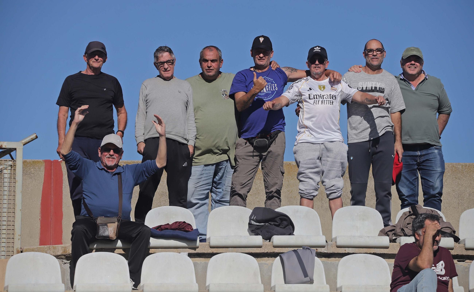 Búscate en el Nuevo Mirador durante el Algeciras - Atlético Madreliño de Primera Federación